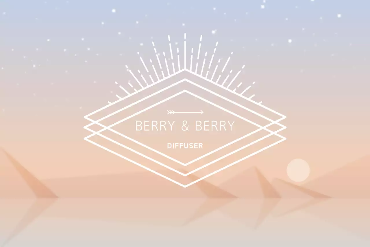 Beige Geometric Diffuser Advertisement Banner