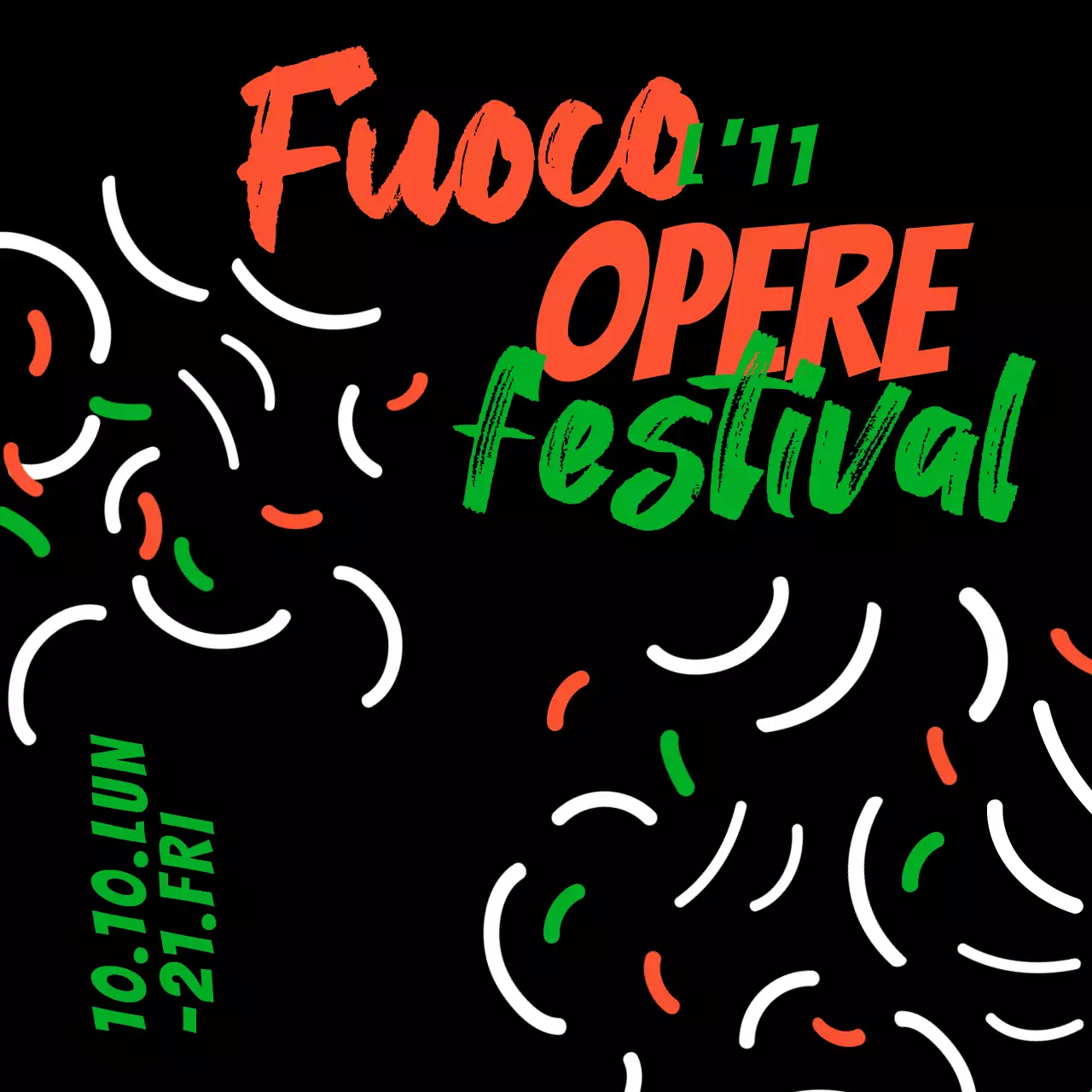 Copertina dell'album nera e arancione