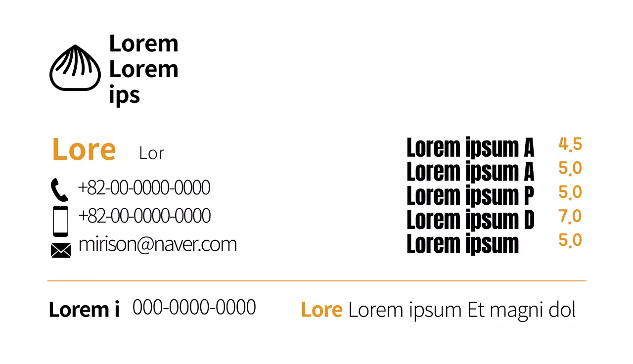 Illustrazione modello giallo cibo carino gnocchi