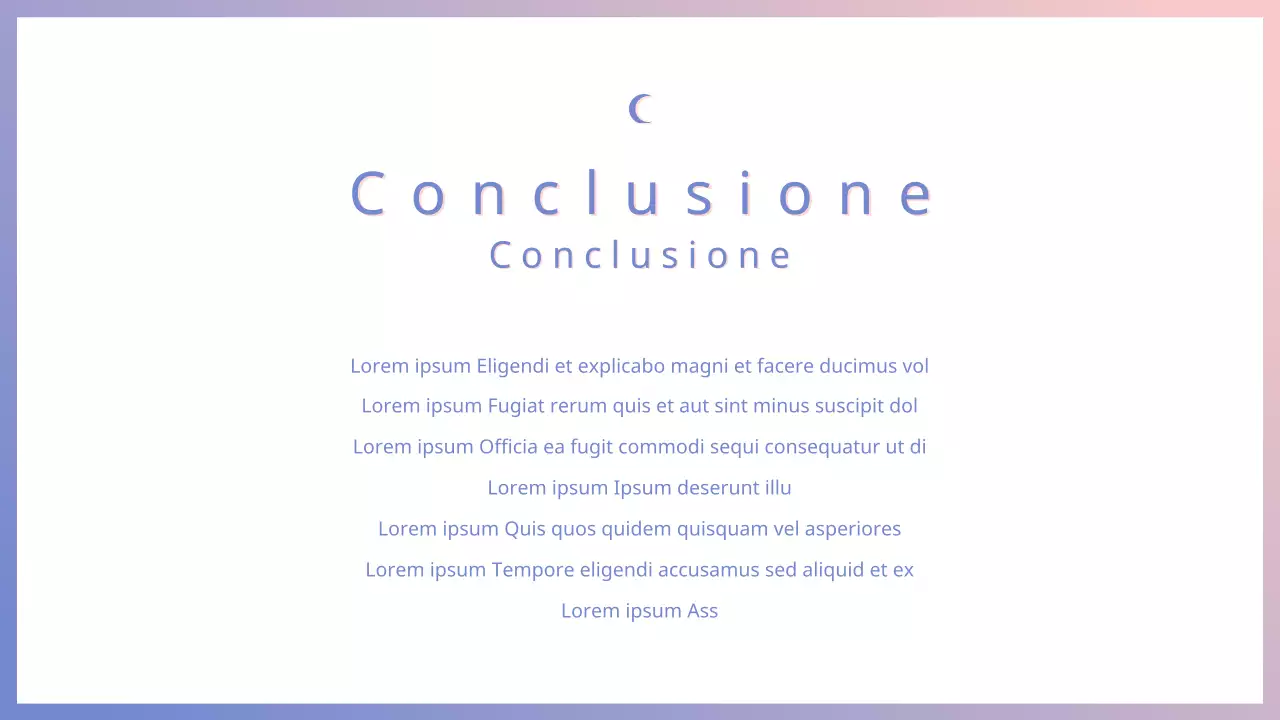 Pinkvora Nuvola soffice gradiente