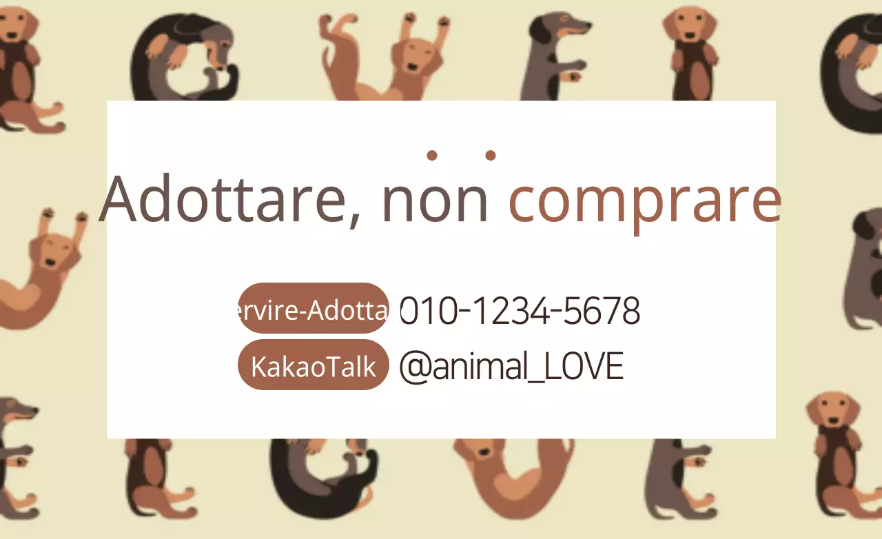 Adottare, non comprare