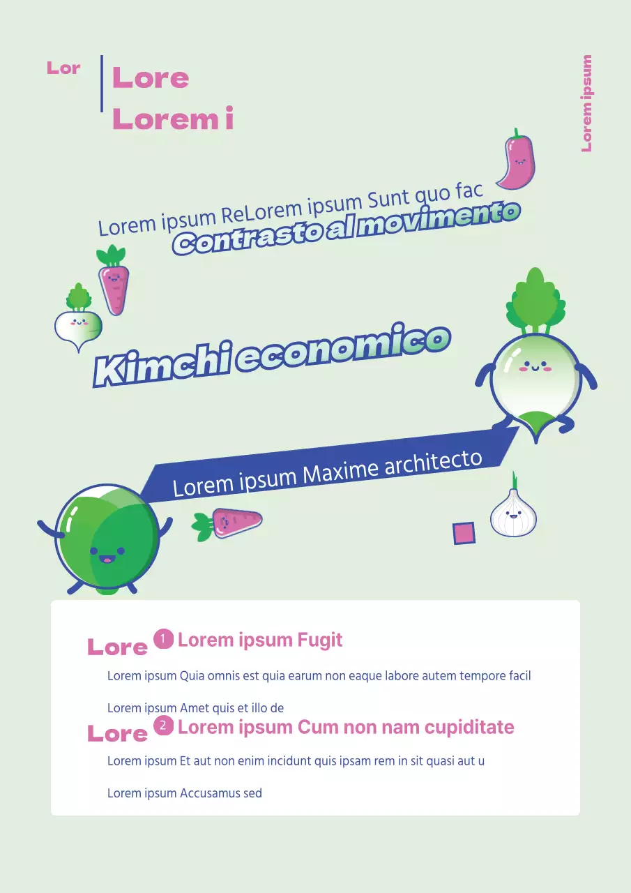 Kimchi economico