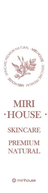 Gaya logo lambang yang sederhana dan emosional dalam warna merah muda terang dan gelap untuk promosi dan promosi toko kecantikan