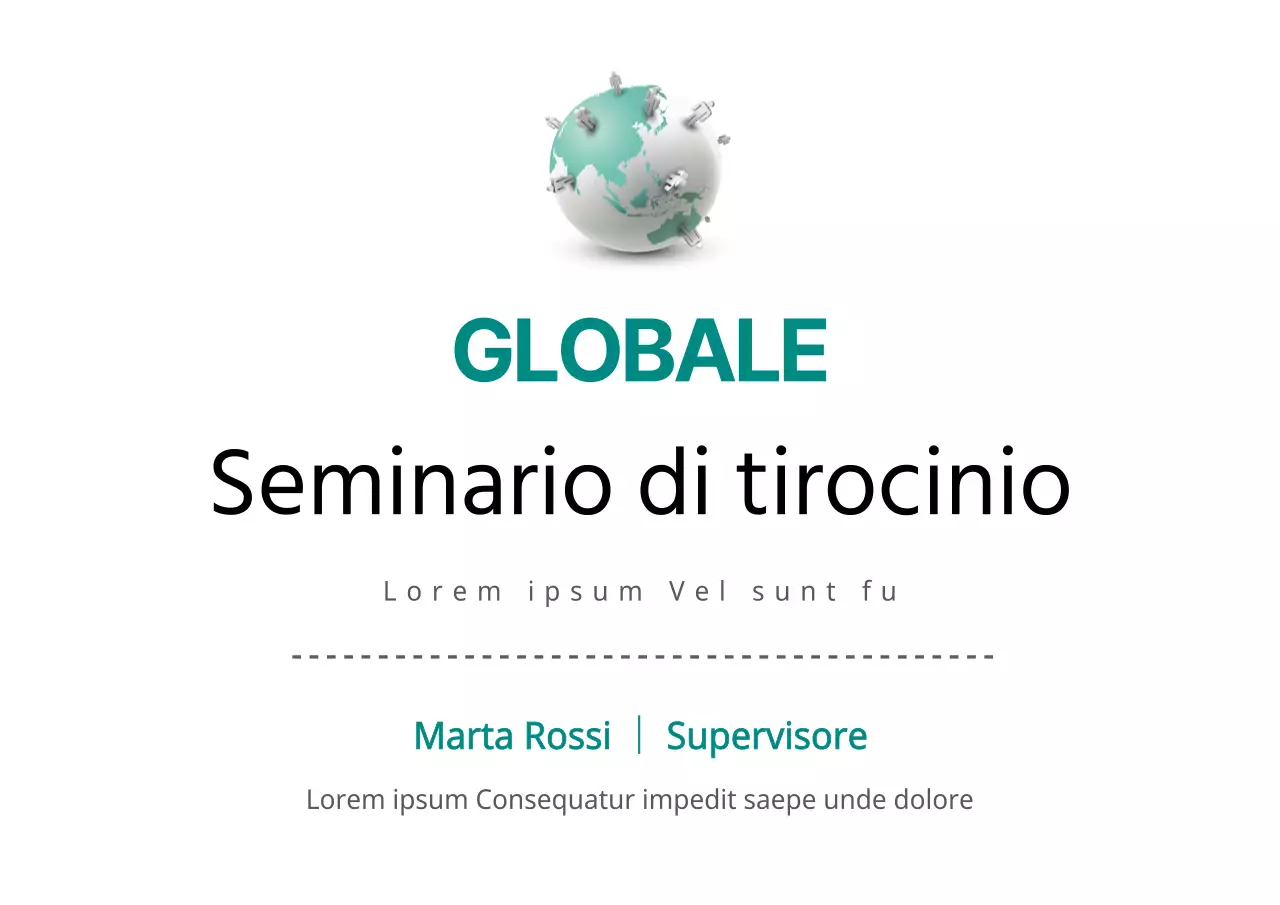 Stile pulito in menta scura e nero Informazioni sui seminari Intuition
