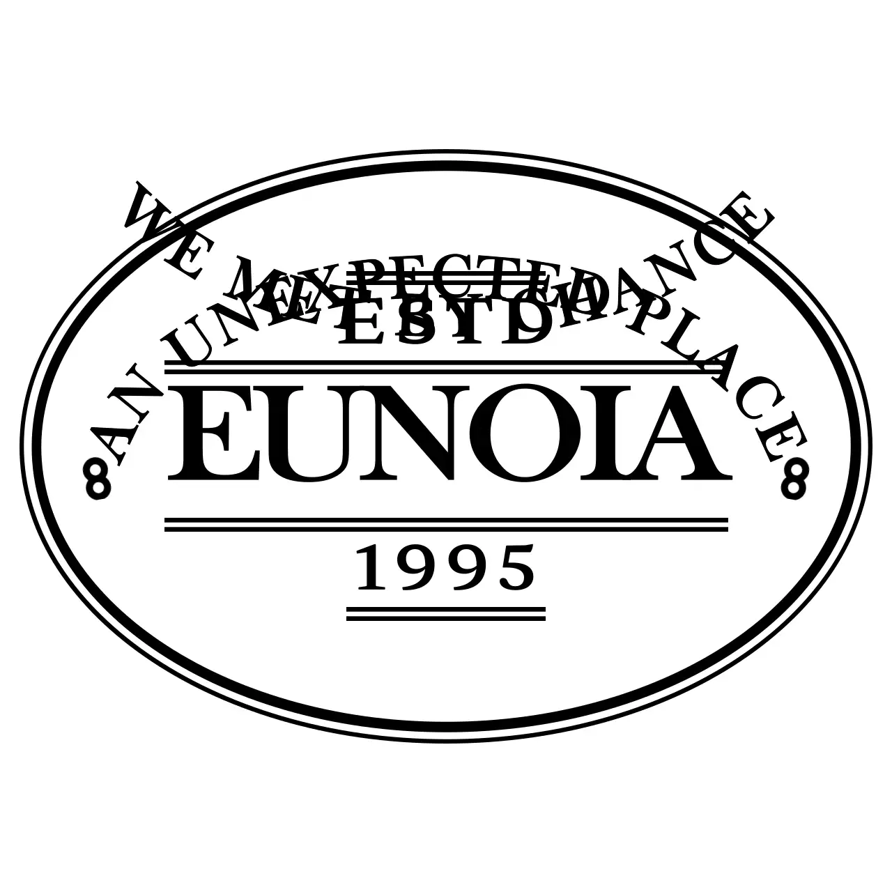 Black, simple and emotional text-emphasized amber logo style for cafe promotion and promotion