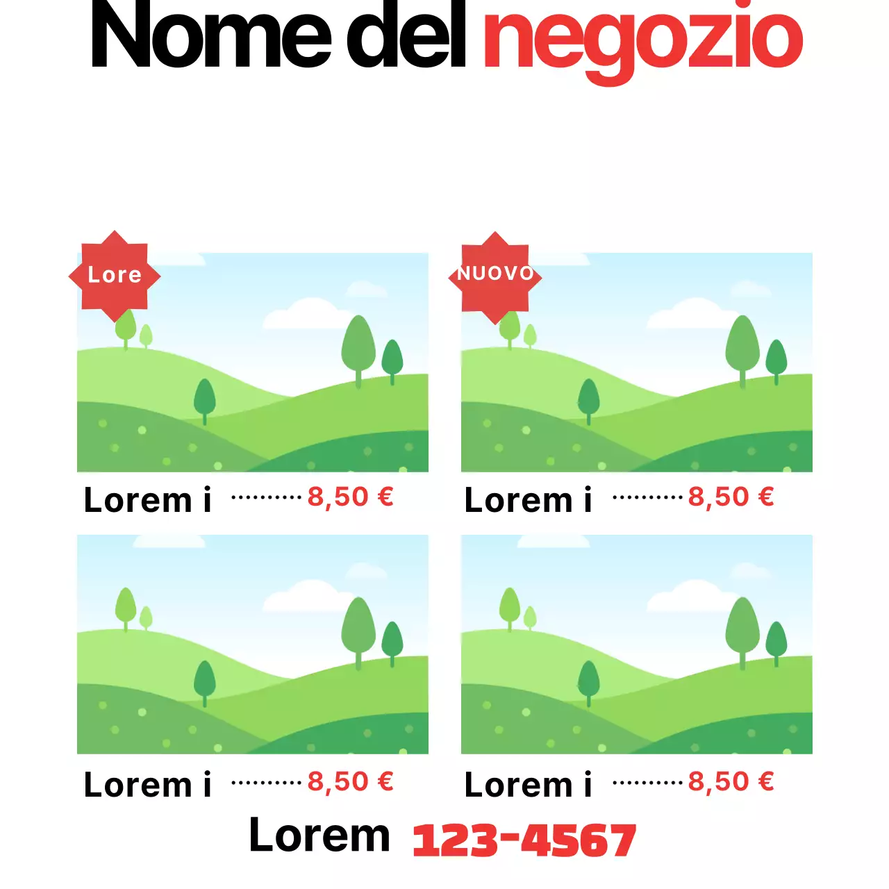 Nome del negozio menu_01