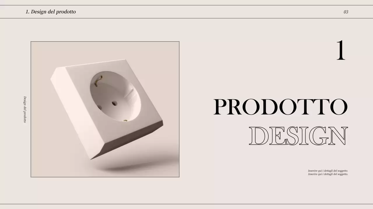 Portafoglio concettuale dalle linee pulite in bianco sporco e nero