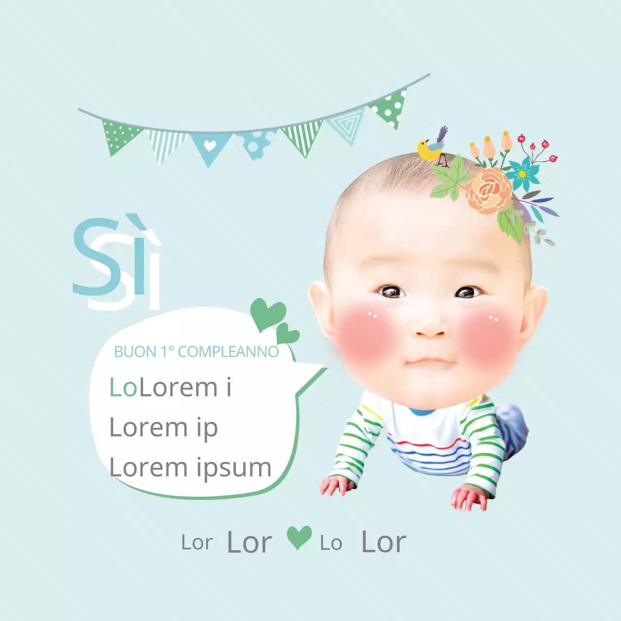 Il primo compleanno di Ye Eun Yi