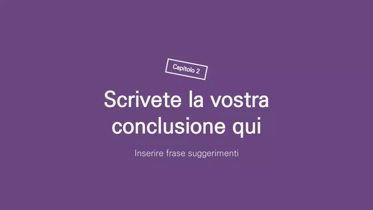 Presentazioni più pulite