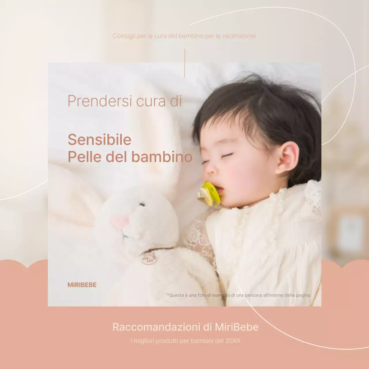Come prendersi cura della pelle sensibile dei bambini rosa e beige