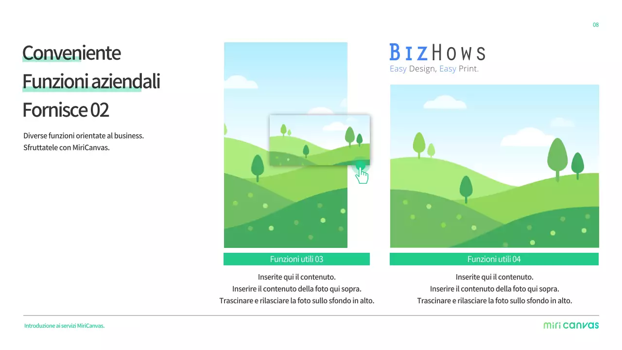 Profilo aziendale semplice