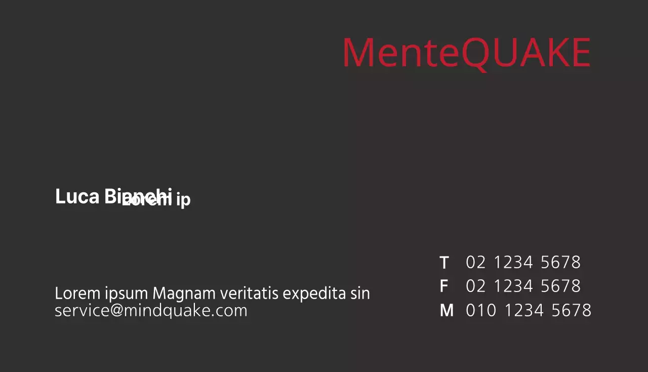 Biglietti da visita aziendali