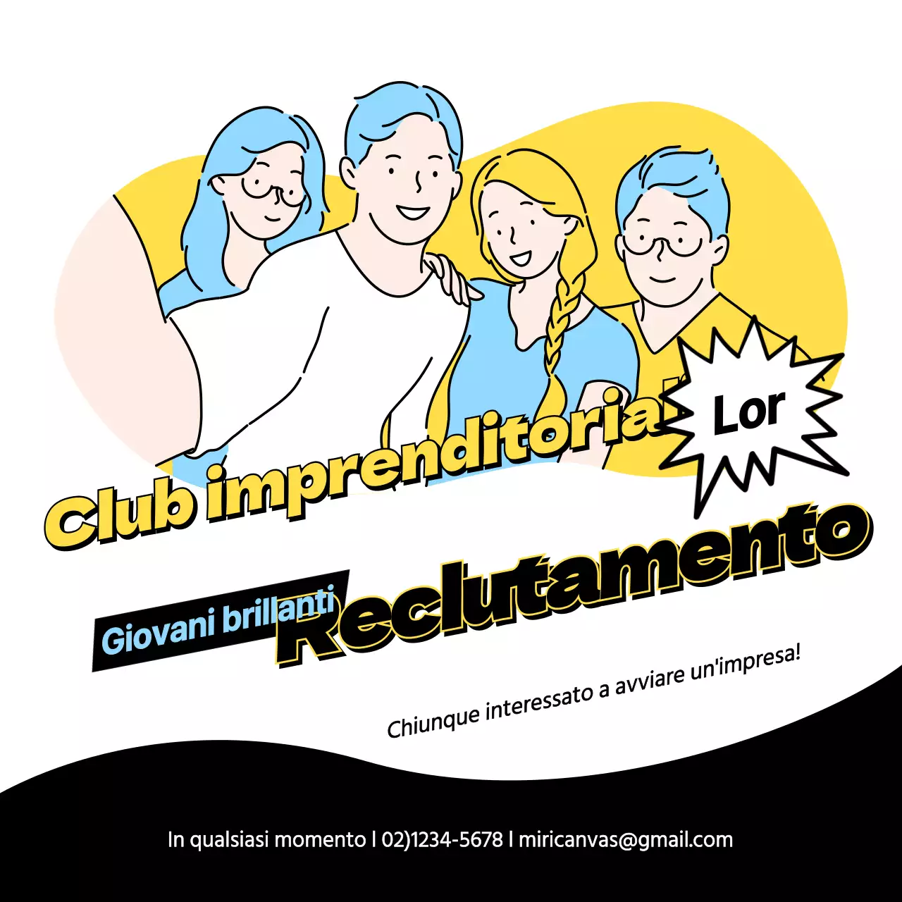 Reclutamento di nuovi club imprenditoriali