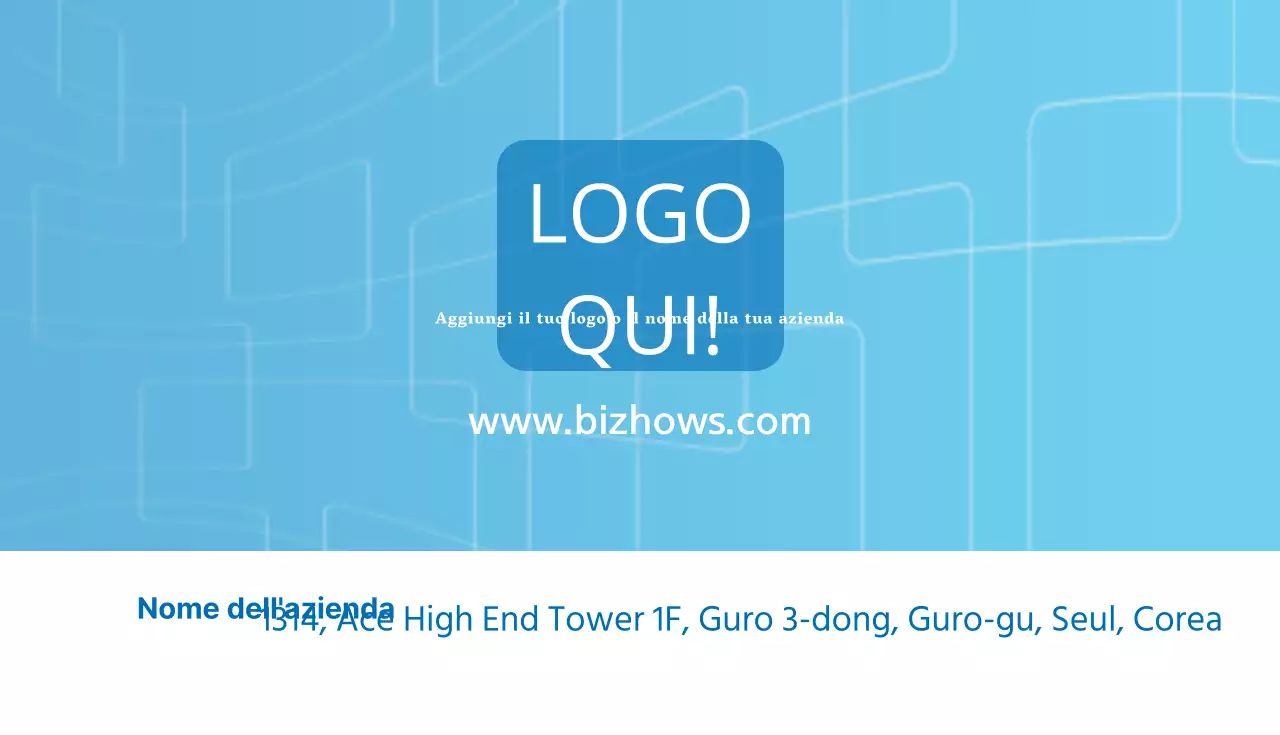 Biglietti da visita aziendali