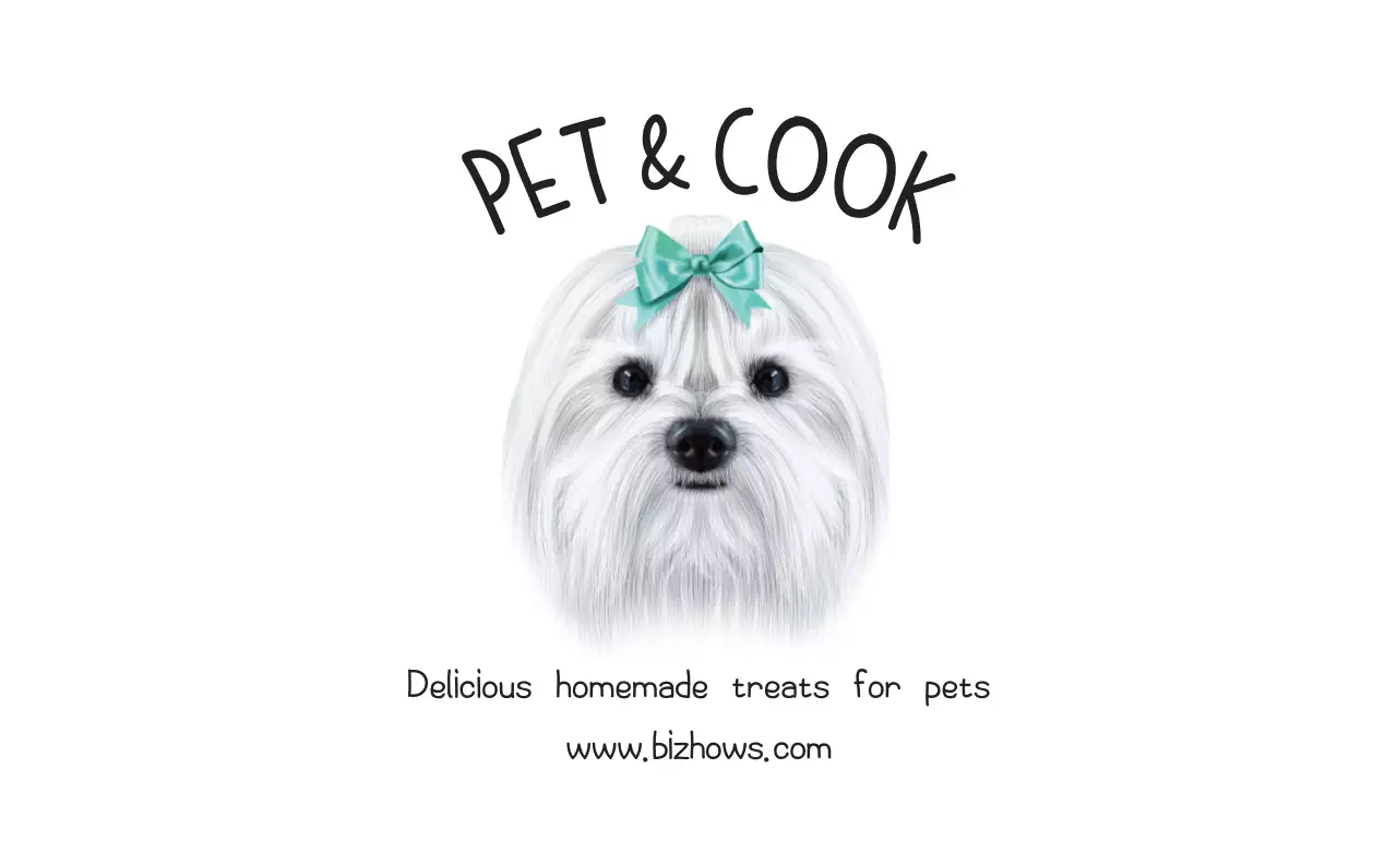 Banner de promoção de animais de estimação simples branco