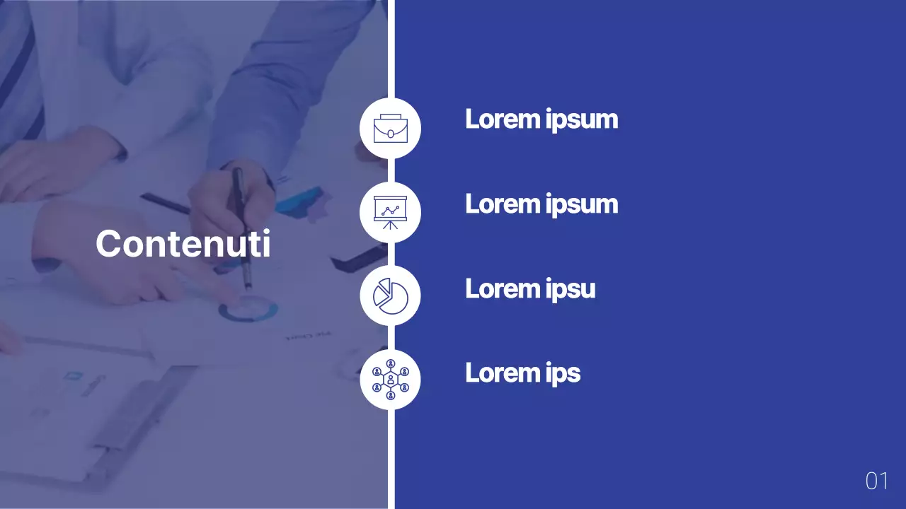 Profilo aziendale semplice