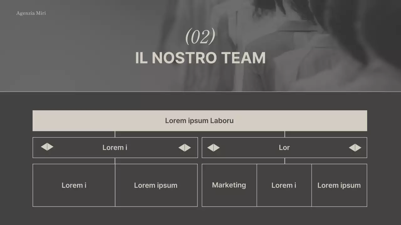 Lettera di presentazione per agenzia di modelle moderna in grigio