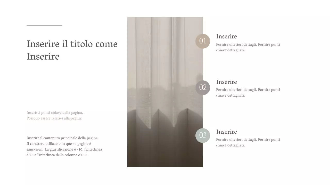 Presentazione del caffè latte