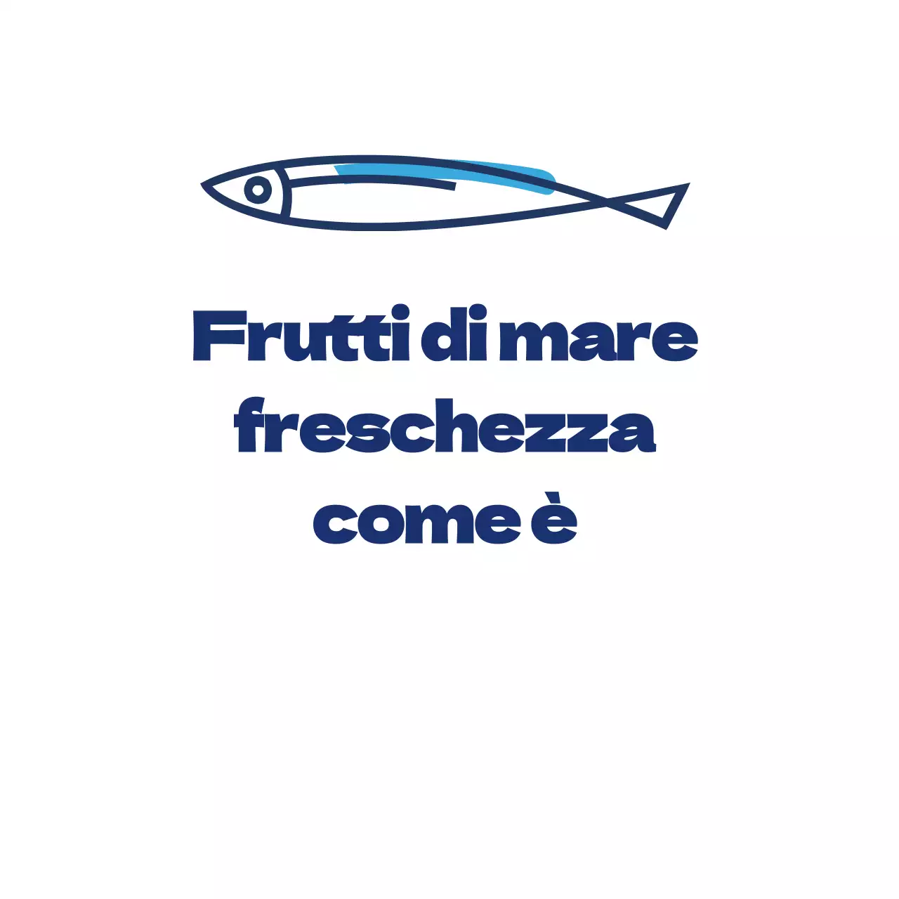 Freschezza dei frutti di mare