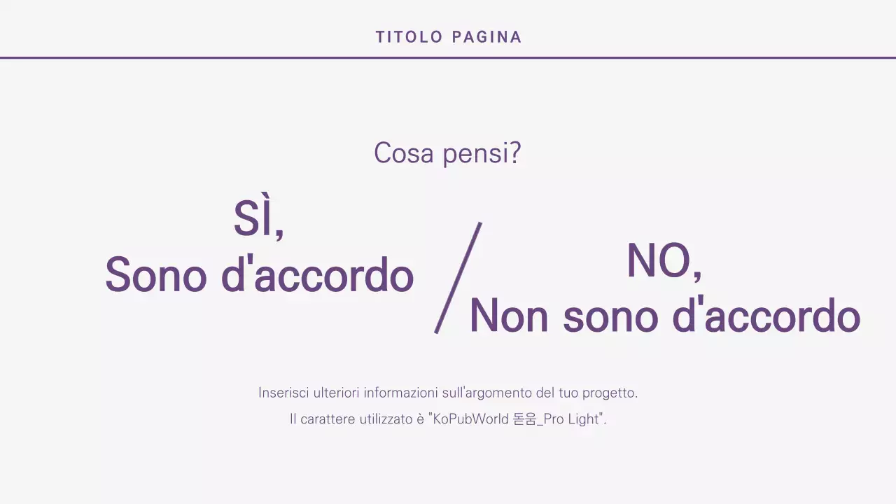 Presentazioni più pulite