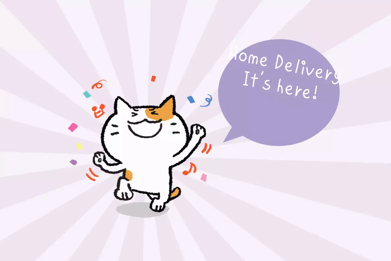 The courier is here!