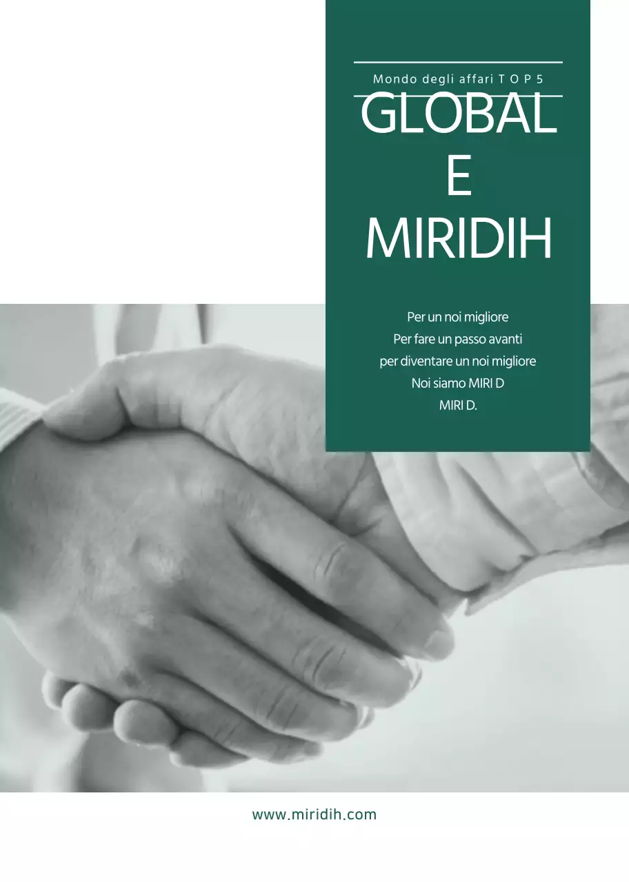 Taccuino promozionale aziendale semplice bianco verde