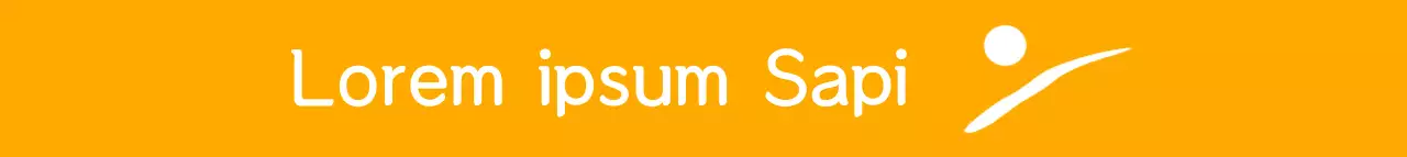 Logo simbol modern sederhana berwarna kuning dan putih dengan gaya salinan teks untuk publisitas dan promosi yayasan budaya