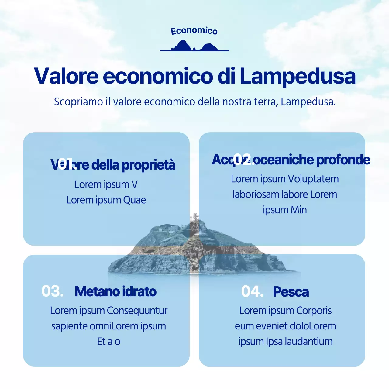 La squadra di divulgazione dell'Università di Dokdo, di colore azzurro e blu navy