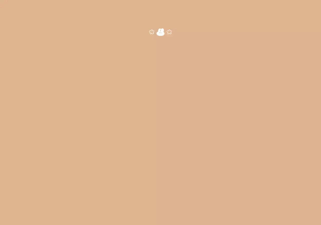 Personalized merchandise with a cute yellow and brown bunny and floral check pattern.