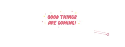 Scritte bianche e rosa