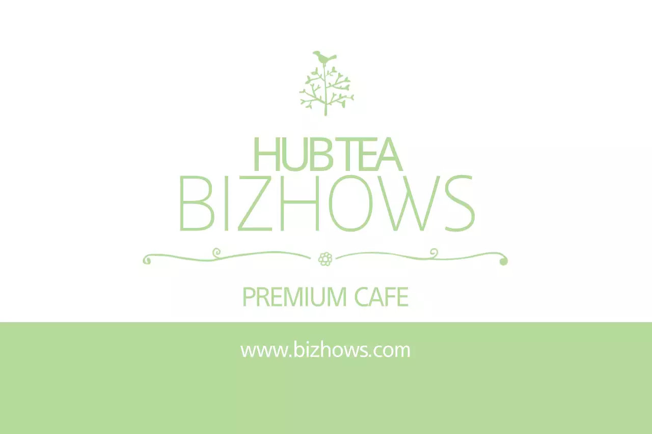 Green Minimalist Cafe Advertisement Banner