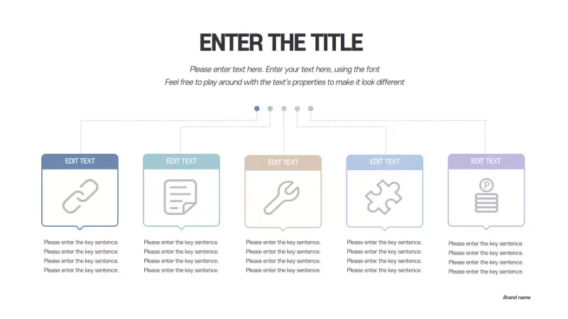 Grey Minimal Business Plan Layout Infographic