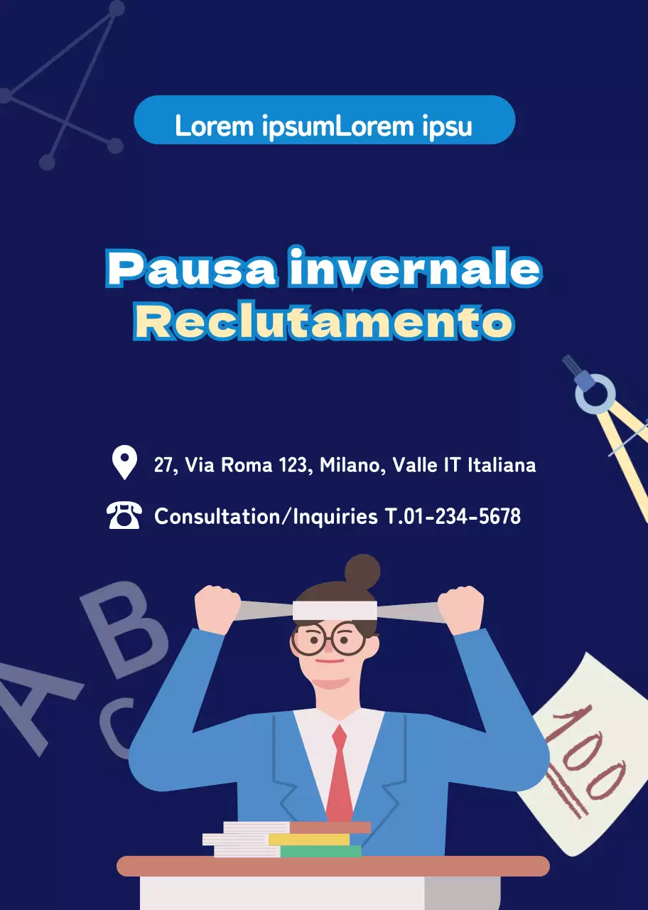 Conferenza speciale blu Istituto di studi sulle relazioni pubbliche