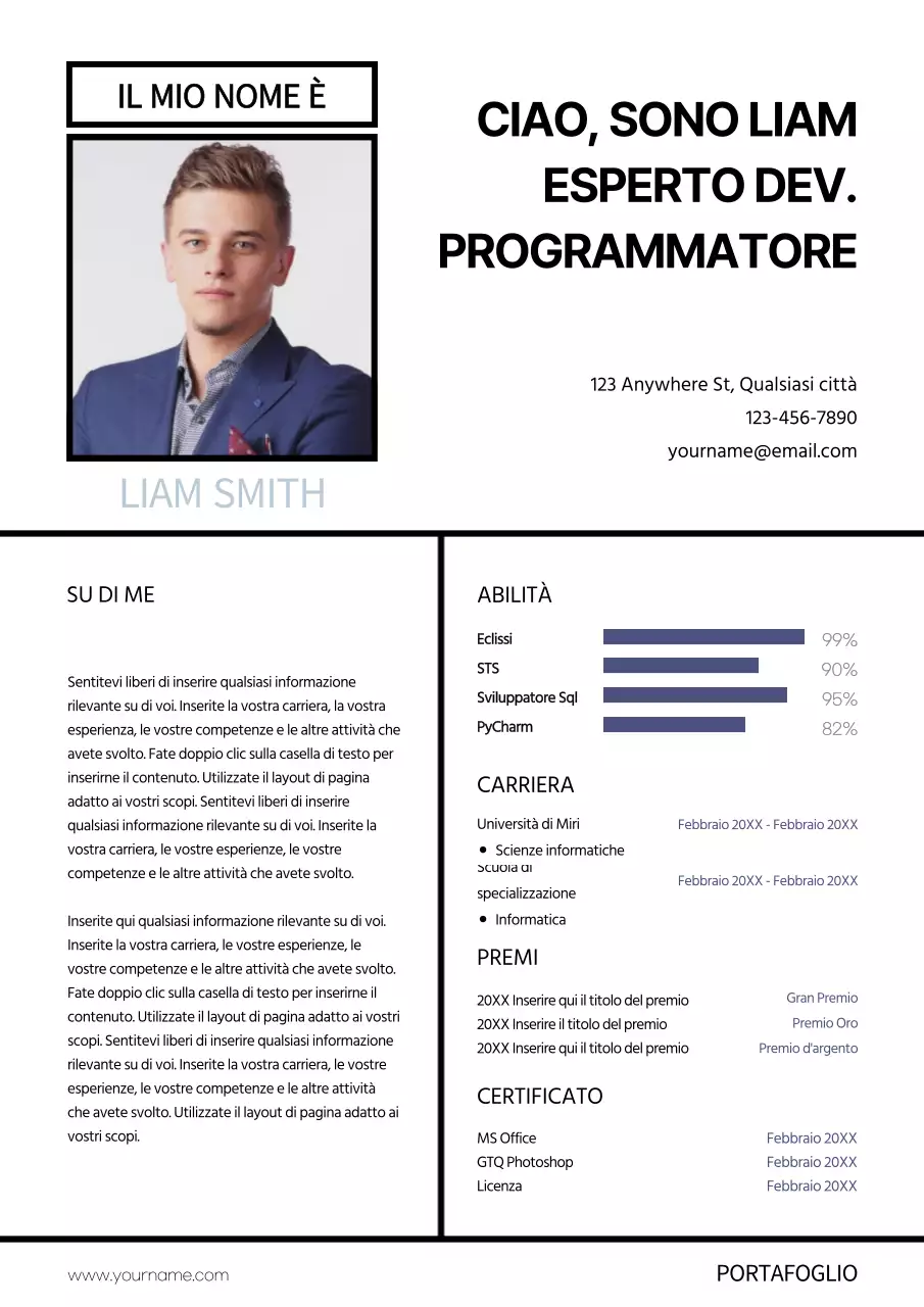 Dichiarazione personale di Line Point