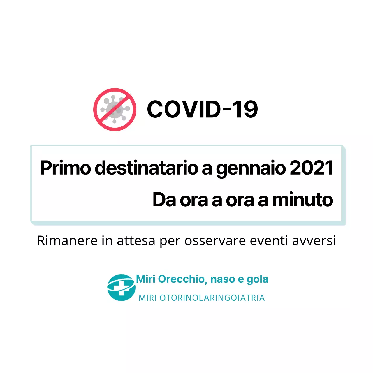Adesivo del cerchio delle vaccinazioni
