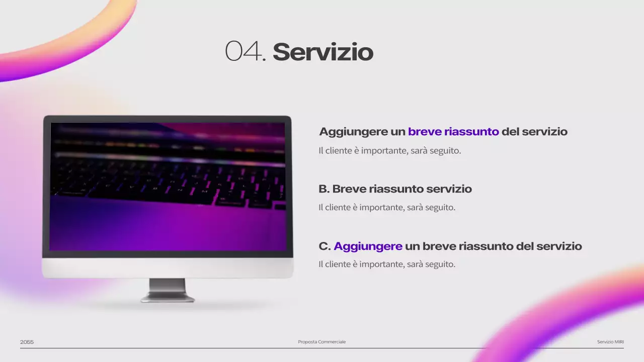 Mazzo di immagini sfumate di forme 3D di colore viola