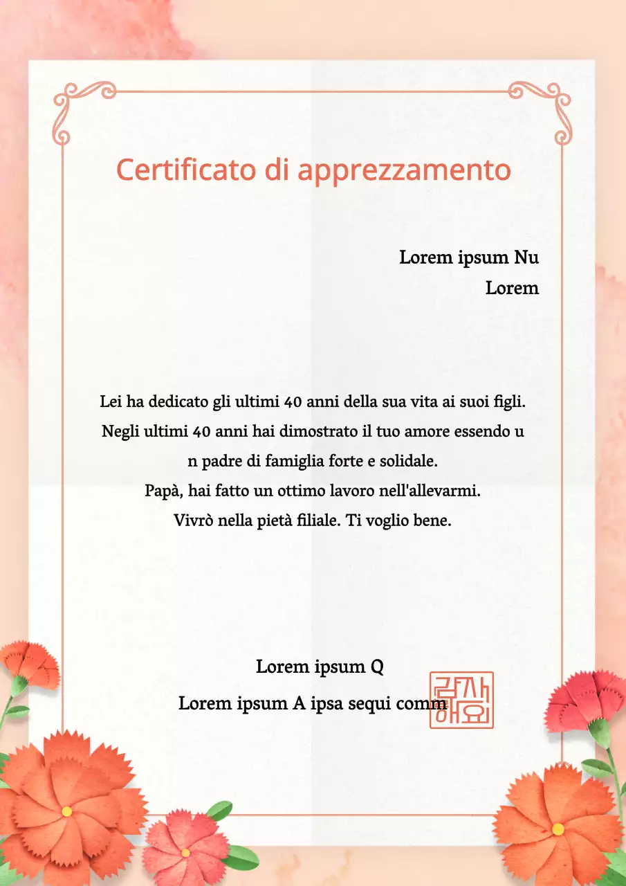 Elenco dei garofani rosa per la festa della mamma