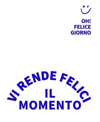 Semplice e simpatica eco-bag per il merchandise con marchio in blu navy