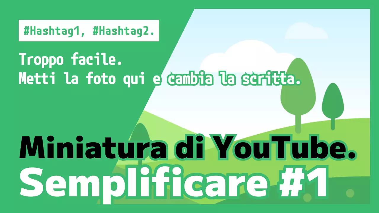 Semplificare le miniature di YouTube