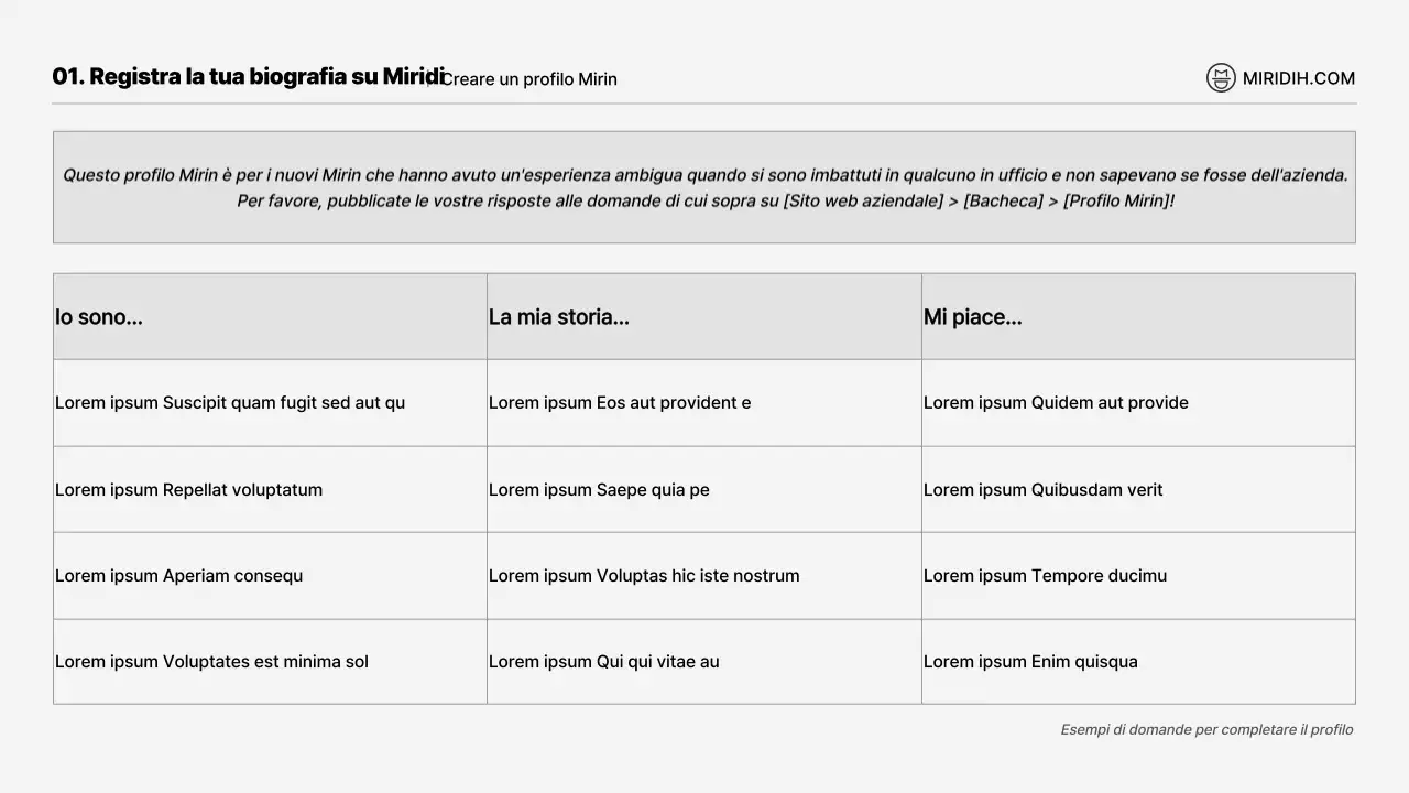 Un semplice brief concettuale illustrato in bianco e nero