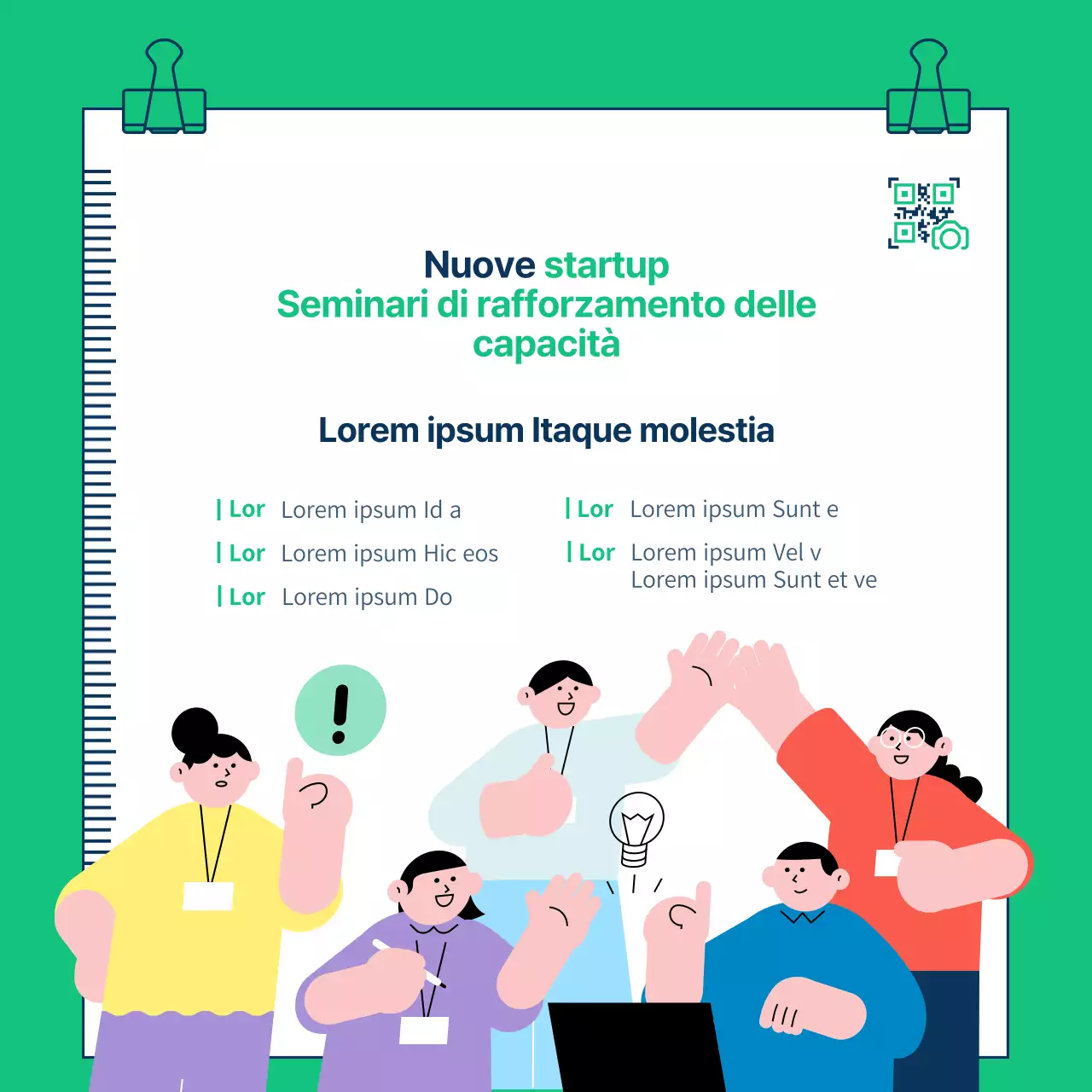 Il seminario sulle startup di Greentone