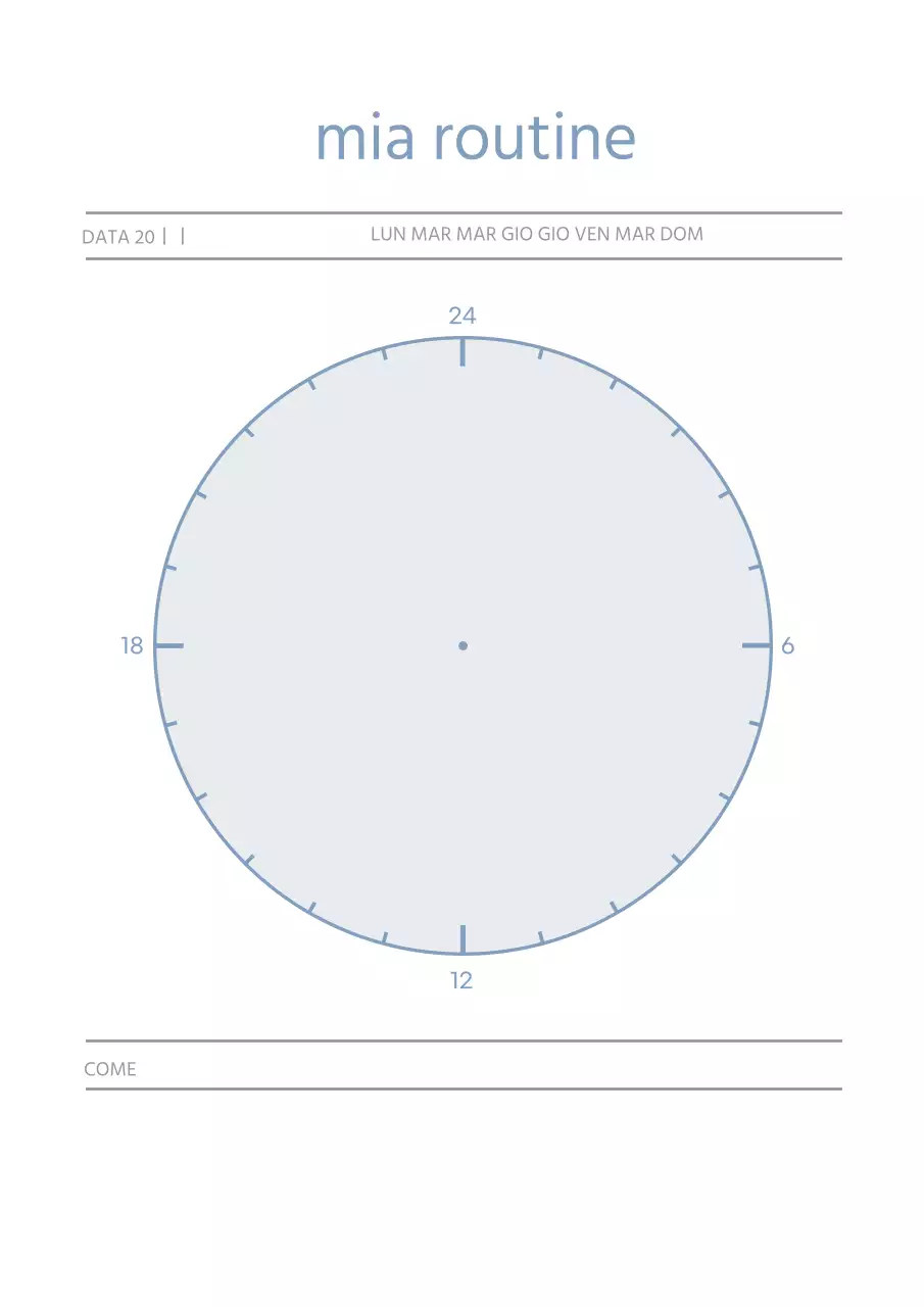 Forme blu Piano semplice