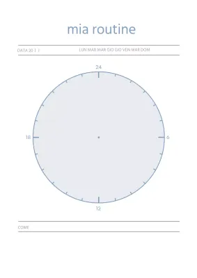 Forme blu Piano semplice