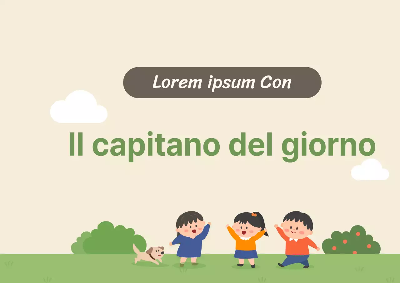 Stili di illustrazione colorati e simpatici per i testi guidati e le decorazioni per la lavagna per le lezioni di oggi