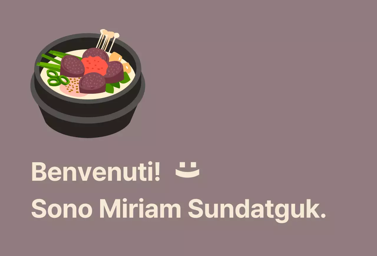 Ristorante Sundaegukbap Balsat con sundaeguk su sfondo di fagioli rossi