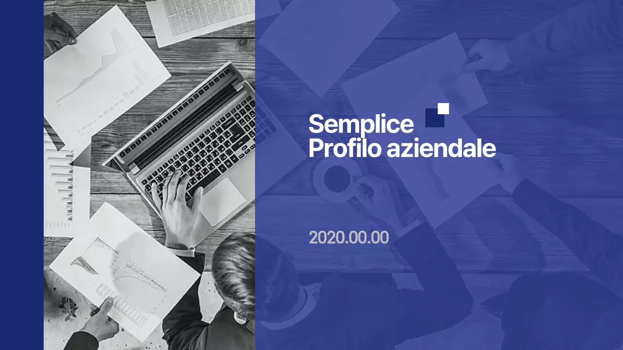 Profilo aziendale semplice