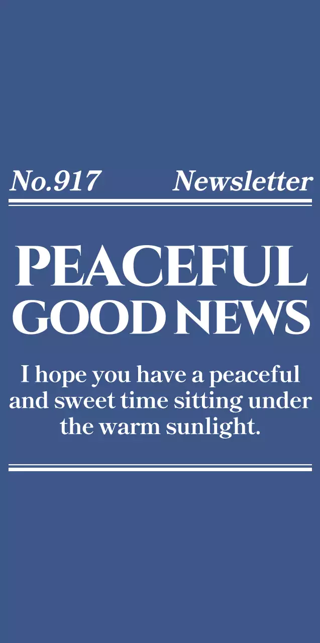 Simple and emotional London newspaper concept in blue and white for personalized merchandise.