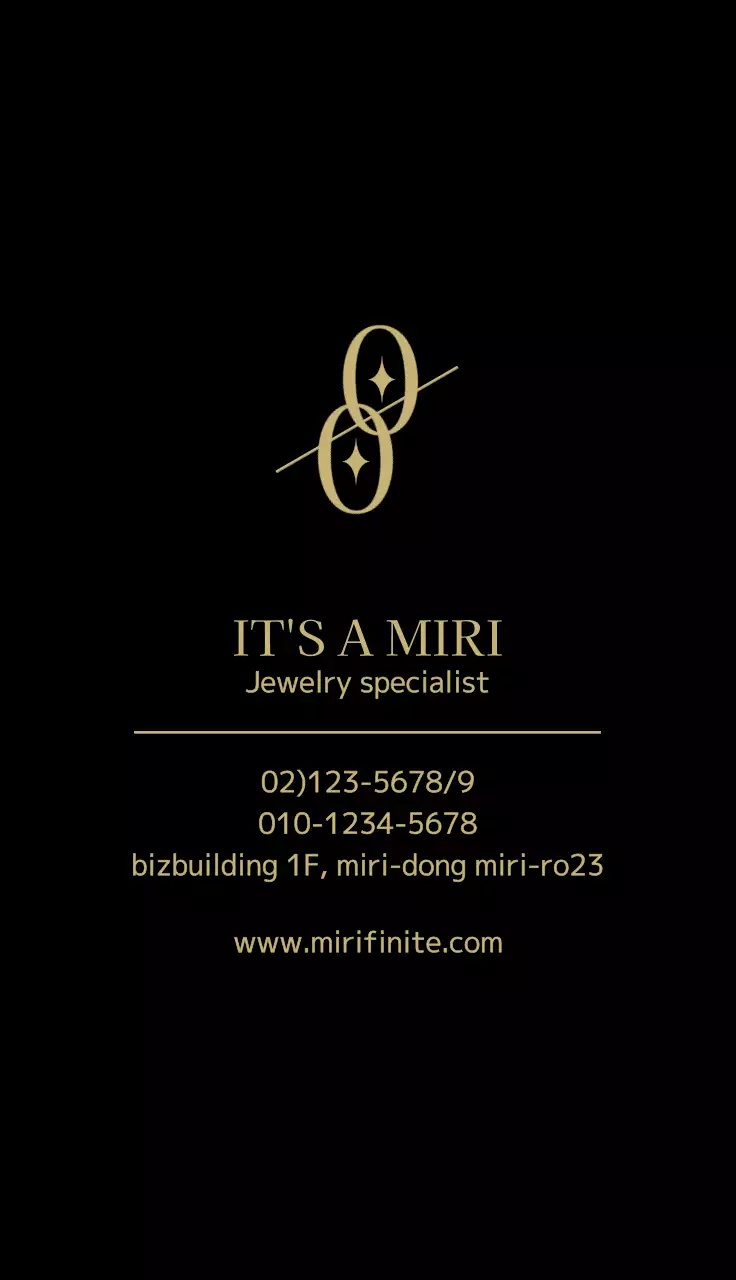 Cửa hàng trang sức sang trọng với logo biểu tượng vàng đen