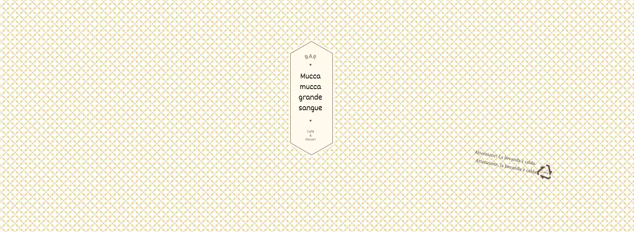 Caffè a scacchi gialli