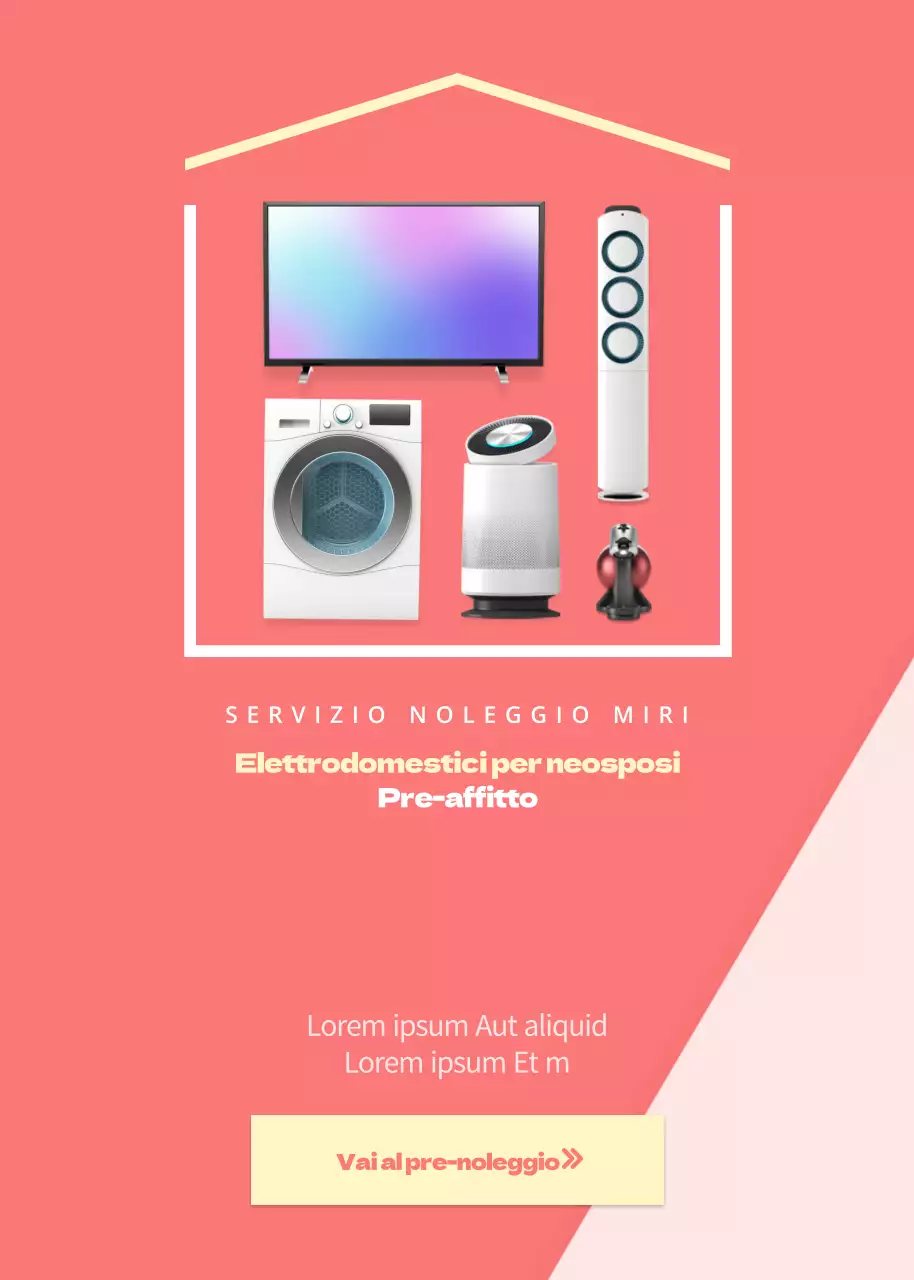 Noleggio di elettrodomestici